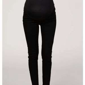 COPY - PinkBlush Black Maternity Skinny Jeans